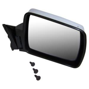 Crown Automotive Jeep Replacement Chrome Manual Mirror Right Passenger Side Chrome  -  82200315