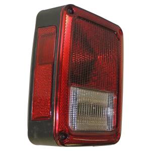Lights - Tail Lights - Crown Automotive Jeep Replacement - Crown Automotive Jeep Replacement Tail Light Assembly Left Incl. Wiring  -  55077891AC