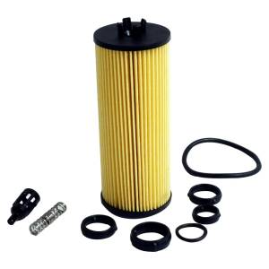 Oil System - Oil Filters - Crown Automotive Jeep Replacement - Crown Automotive Jeep Replacement Oil Filter Adapter Repair Kit Incl. Internal Valve/Spring/Oil Filter/O-Ring Set  -  5184294RK