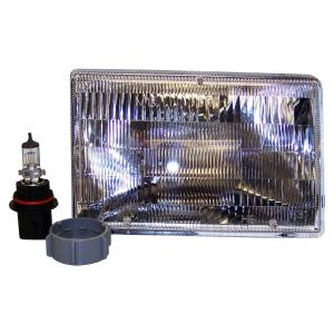 Lights - Headlights - Crown Automotive Jeep Replacement - Crown Automotive Jeep Replacement Head Light Assembly Right w/Bulb  -  55155126
