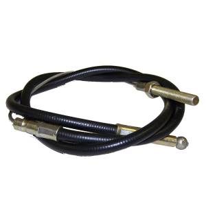 Crown Automotive Jeep Replacement Parking Brake Cable 63 5/8 in. Long For Use w/T-Lever  -  J0646142