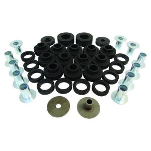 Crown Automotive Jeep Replacement Body Mounting Kit Incl. Mount Bushings/Retainers/Washer/Bushings w/Steel Body  -  5462446K