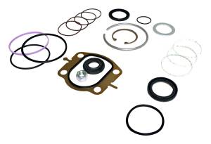 Crown Automotive Jeep Replacement Steering Box Master Seal Kit Incl. Sector Shaft Seal Upper/Lower Piston O-Ring Sector Shaft Snap Ring Housing End Cap Ring/ O-Ring Spool Valve O-Rings/Teflon™ Coated Rings  -  4470365MK