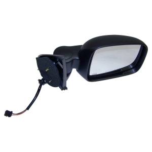 Crown Automotive Jeep Replacement Door Mirror Right Power Heated Foldaway Black  -  55155839AI