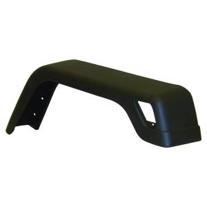 Fenders & Related Components - Fender Flares - Crown Automotive Jeep Replacement - Crown Automotive Jeep Replacement Fender Flare Front Right Wide Flat Black  -  552549187