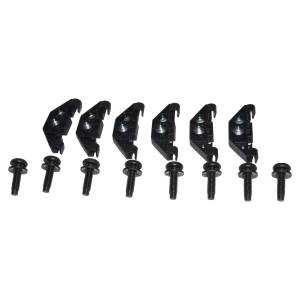 Crown Automotive Jeep Replacement Hard Top Hardware Kit Incl. 6 Retainers And 8 Screws  -  55397093K8