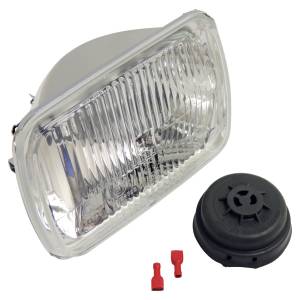 Crown Automotive Jeep Replacement Head Light Clear  -  56000887