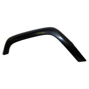 Fenders & Related Components - Fender Flares - Crown Automotive Jeep Replacement - Crown Automotive Jeep Replacement Fender Flare Front Left Matte Black  -  5FW73DX9AD
