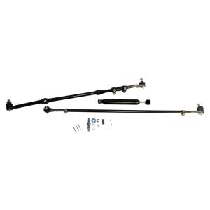 Steering - Steering Linkages - Crown Automotive Jeep Replacement - Crown Automotive Jeep Replacement Steering Kit Incl. All 4 Tie Rod Ends/Adjusters With Hardware/Steering Stabilizer w/LHD  -  SK2