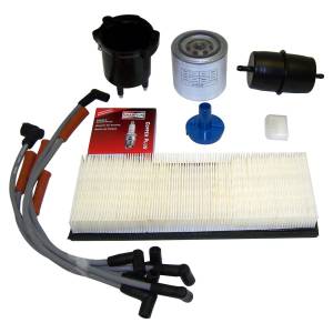 Ignition - Tune-Up Kits - Crown Automotive Jeep Replacement - Crown Automotive Jeep Replacement Tune-Up Kit Incl. Air Filter/Oil Filter/Spark Plugs  -  TK12