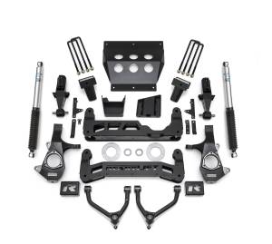 ReadyLift - ReadyLift Big Lift Kit w/Shocks 7 in. Front Lift w/Bilstein Shocks w/Upper Control Arms for Stamped Steel OE Upper Control Arm - 44-3472