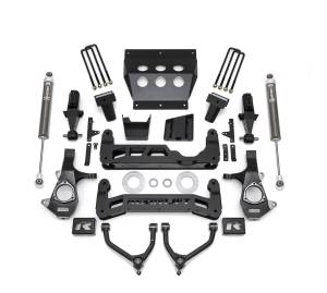 ReadyLift - ReadyLift Big Lift Kit w/Shocks 7 in. Lift w/Upper Control Arms For Stamped Steel OE Upper Control Arms - 44-34720