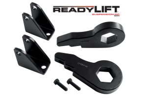 ReadyLift Front Leveling Kit 2.5 in. Lift w/Forged Torsion Key/Adjusting Bolts/Shock Extension Brackets Allows Up To 33 in. Tire - 66-3050