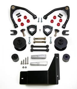 ReadyLift SST® Lift Kit 4 in. Front/3 in. Rear Lift w/Tubular Upper Control Arms For Vehicles w/OE Aluminum Or Stamped Steel Control Arms - 69-3495
