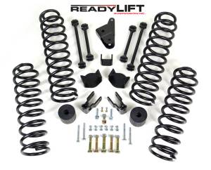 ReadyLift SST® Lift Kit w/Shocks 4 in. Front/3 in. Rear Lift Incl. SST3000 Shocks - 69-6400