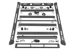 Rough Country Roof Rack System w/Black-Series Led Lights - 10615