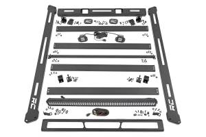 Rough Country Roof Rack System w/Black-Series Led Lights - 10622