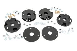 Rough Country Front Leveling Kit 2 in. Incl. Strut Spacers Bolt Retention Plates Hardware - 11200