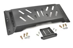 Rough Country High Clearance Skid Plate Incl. Transmission Mounting Plate Hardware 1/4 in. Thick Steel Provides 2 in. Of Additional Clearance - 1126