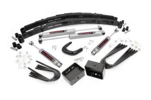 Rough Country Suspension Lift Kit w/Shocks 4 in. Lift - 145.20