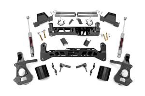 Rough Country Suspension Lift Kit 7 in. Lift Incl. Knuckles - 18731