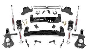 Rough Country Suspension Lift Kit 7 in. Lift Incl. Lifted Struts Stock Cast Aluminum Or Stamped Steel - 18734