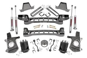 Rough Country Suspension Lift Kit w/Shock 6 in. Lift - 23420