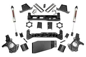 Rough Country Suspension Lift Kit 6 in. Laser Cut Lifted Knuckles Front And Rear Cross Members Fabricated Anti Wrap Lift Blocks - 23670
