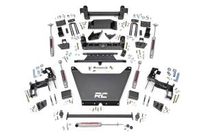 Rough Country Suspension Lift Kit w/Shocks 6 in. Lift - 243.20
