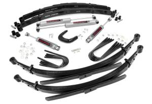 Rough Country Suspension Lift Kit w/Shocks 4 in. Lift - 245.20
