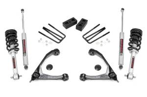 Rough Country Suspension Lift Kit w/Shocks 3.5 in. Lift - 246.23