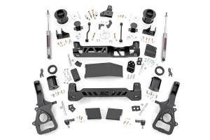 Rough Country Suspension Lift Kit 6 in. Lift Incl. Strut Spacers Rear N3 Shocks w/22 in. Factory Wheels - 33930A