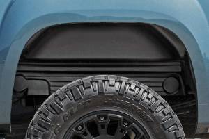 Rough Country Wheel Well Liner Rear Pair Incl. Mounting Hardware Polyethylene Plastic - 4207