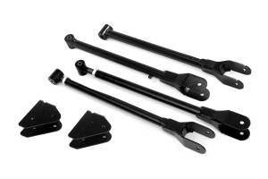 Rough Country - Rough Country 4-Link Control Arm Kit Front For 6-8 in. Lift Incl. 2 Upper Control Arms 2 Lower Control Arms Control Arm Drop Brackets Hardware - 595