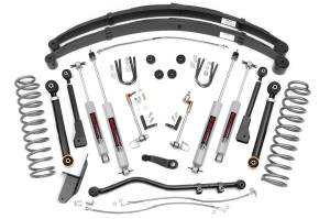 Rough Country Suspension Lift Kit w/Shocks 4.5 in. X-Series Easy bolt on Installation Premium N3 Series Shocks - 63330