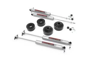 Rough Country Suspension Lift Kit w/Shocks 1.75 in. Easy Bolt-On Installation Premium N3 Series Shocks - 65130