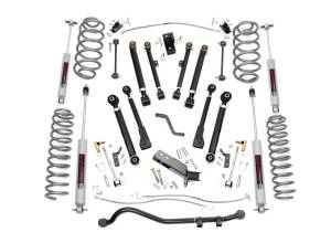 Rough Country X-Series Suspension Lift Kit w/Shocks 4 in. Lift - 66130