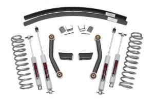 Rough Country Series II Suspension Lift Kit w/Shocks 3 in. Lift - 670XN2