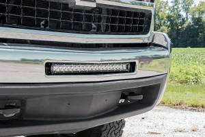 Rough Country LED Light Bar Bumper Mounting Brackets For 20 in. Single Row LED Light Bar - 70523
