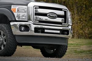 Light Bars & Accessories - Light Bar Mounts - Rough Country - Rough Country LED Light Bar Bumper Mounting Brackets For 20 in. Single Or Dual Row LED Light Bar - 70524