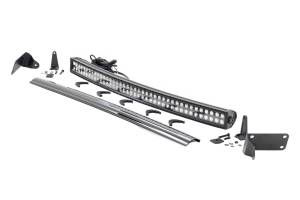 Rough Country LED Bumper Kit 40 in. Curved LED Light Bar Black Series - 70570B