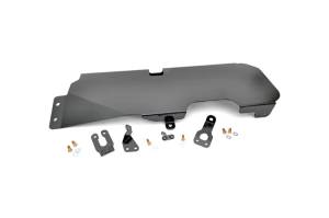 Rough Country Gas Tank Skid Plate 3/16 in. Thick Steel Incl. Mount Brackets Hardware - 794