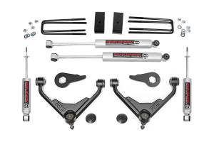 Rough Country Suspension Lift Kit w/Shocks 3 in. Lift - 8596N2