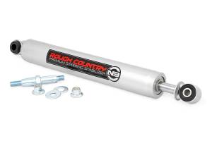 Rough Country Steering Stabilizer N3 Steering Stabilizers Durable 18 mm. Chrome Hardened Piston Rod - 8736430