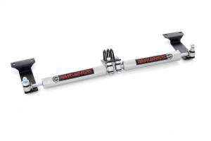 Rough Country N3 Dual Steering Stabilizer Big Bore Incl. Mounting Brackets and Hardware - 8749030