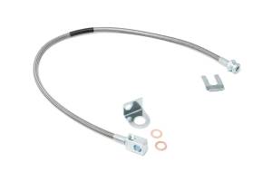 Rough Country Stainless Steel Brake Lines Rear For 4-6 in. Lift - 89703