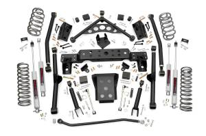 Rough Country X-Series Long Arm Suspension Lift Kit w/Shocks 4 in. Lift - 90820