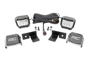 Rough Country LED Kit 3 in. Lift Cube Under Wide Angle Combo - 93032