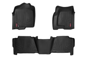 Rough Country Heavy Duty Floor Mats Front And Rear 3 pc. - M-29913