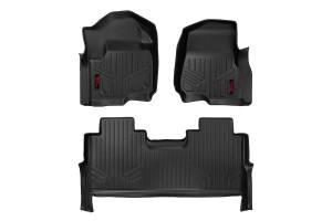 Rough Country Heavy Duty Floor Mats Front And Rear 3 pc. - M-51712